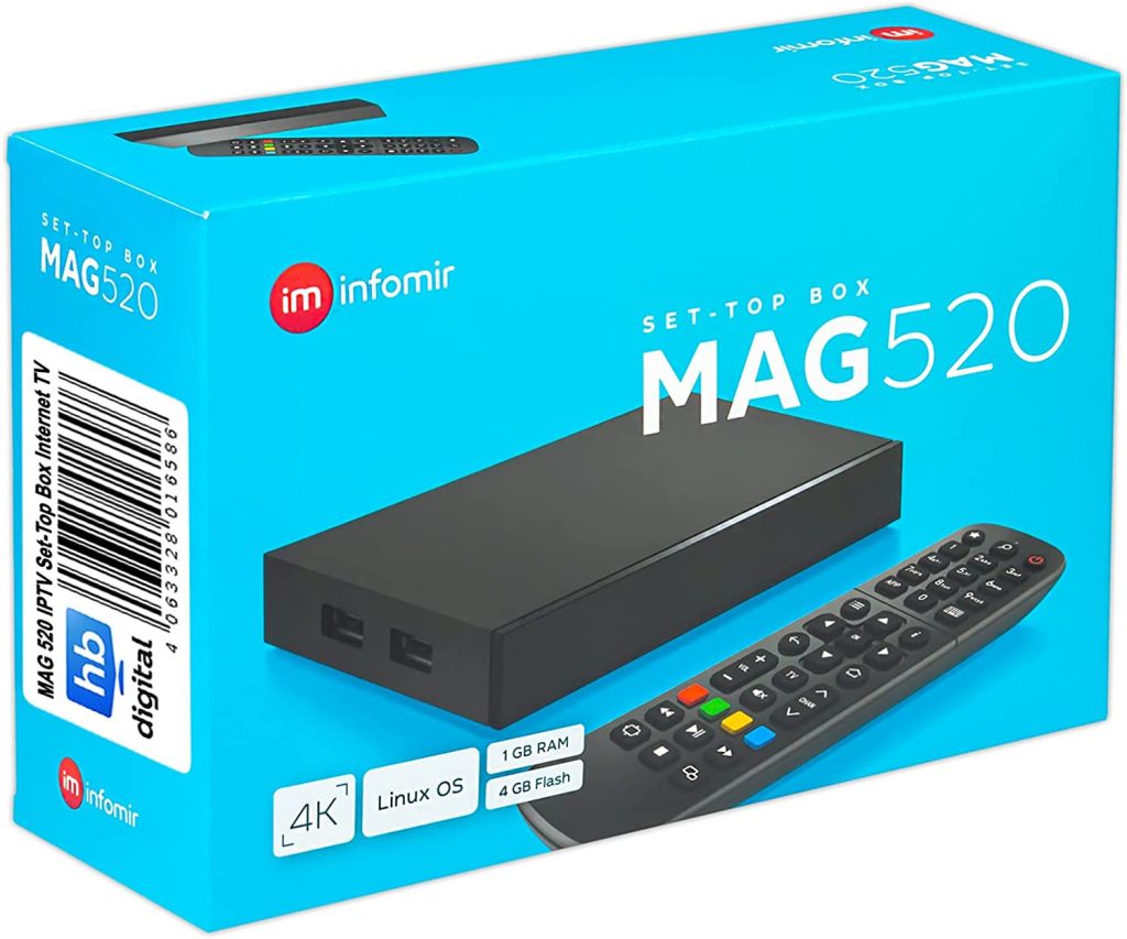 Infomir Set Top Box MAG520 Infomir Set Top Box MAG520